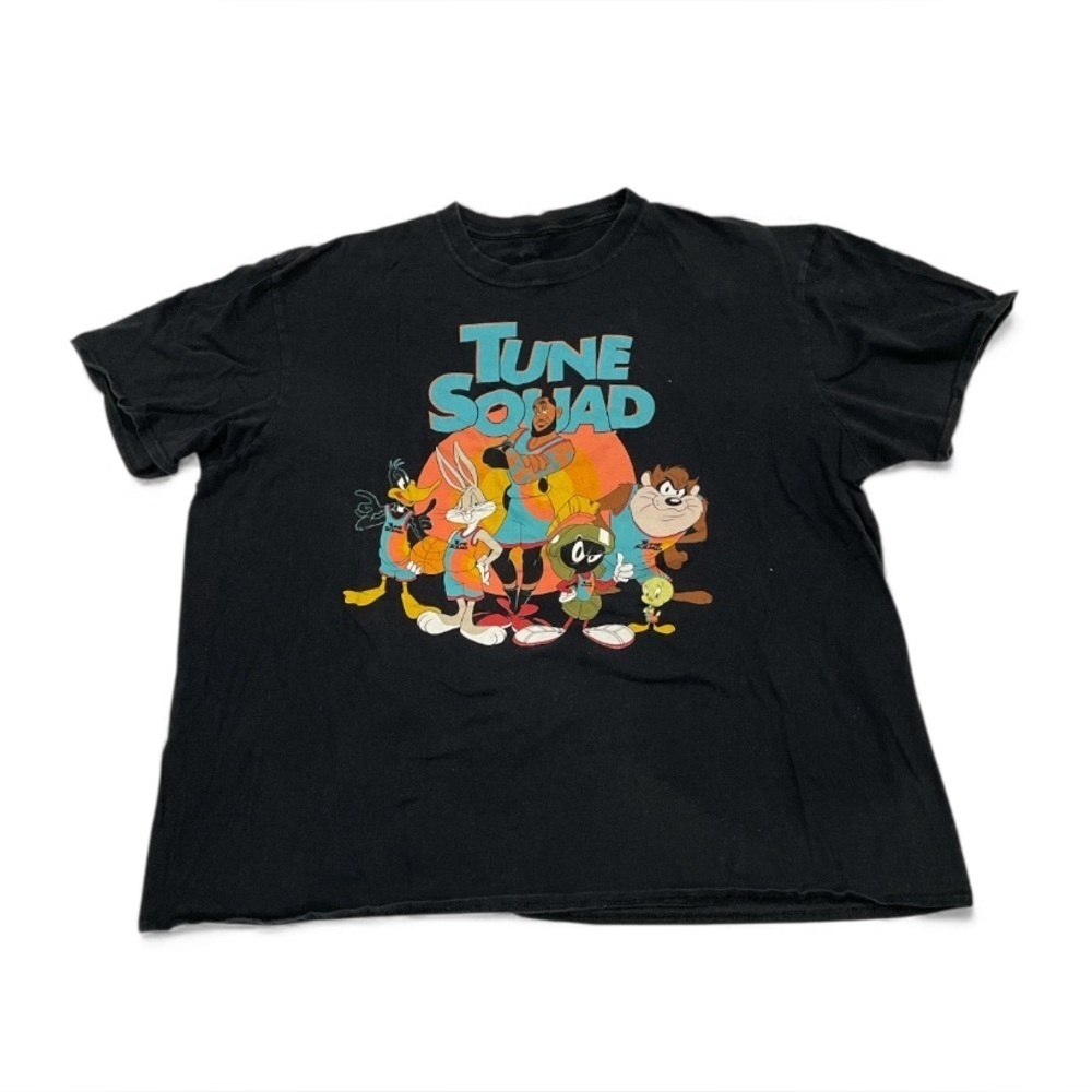 Black Tune Squad LeBron James T-Shirt Mens XXL
